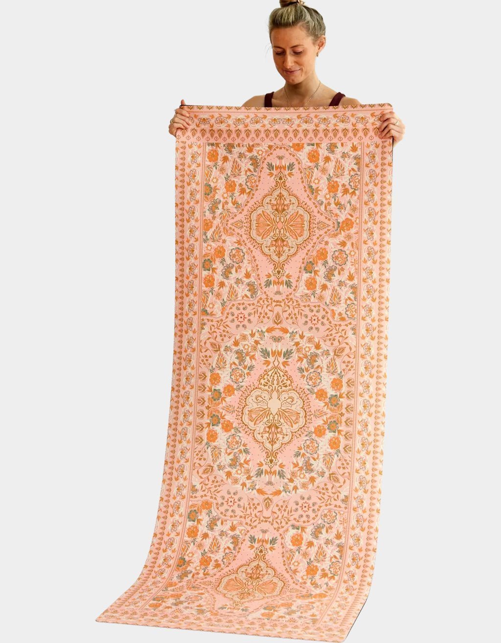 XL Salty Peach Yoga Mat 6 mm - Yogi Peace Club - YOGA MAT