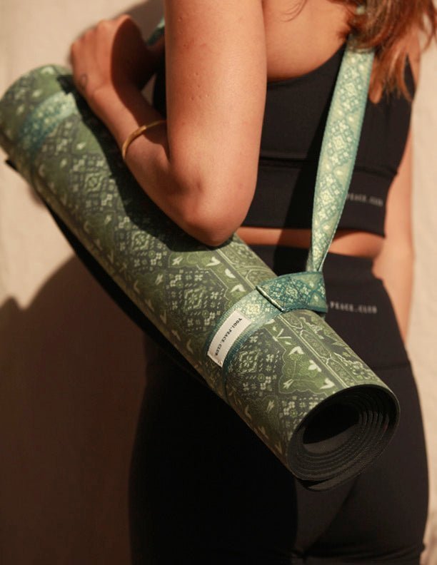 Yoga Pack - Harmony Yoga Mat + Block + Strap + Incense - Yogi Peace Club - YOGA PACK