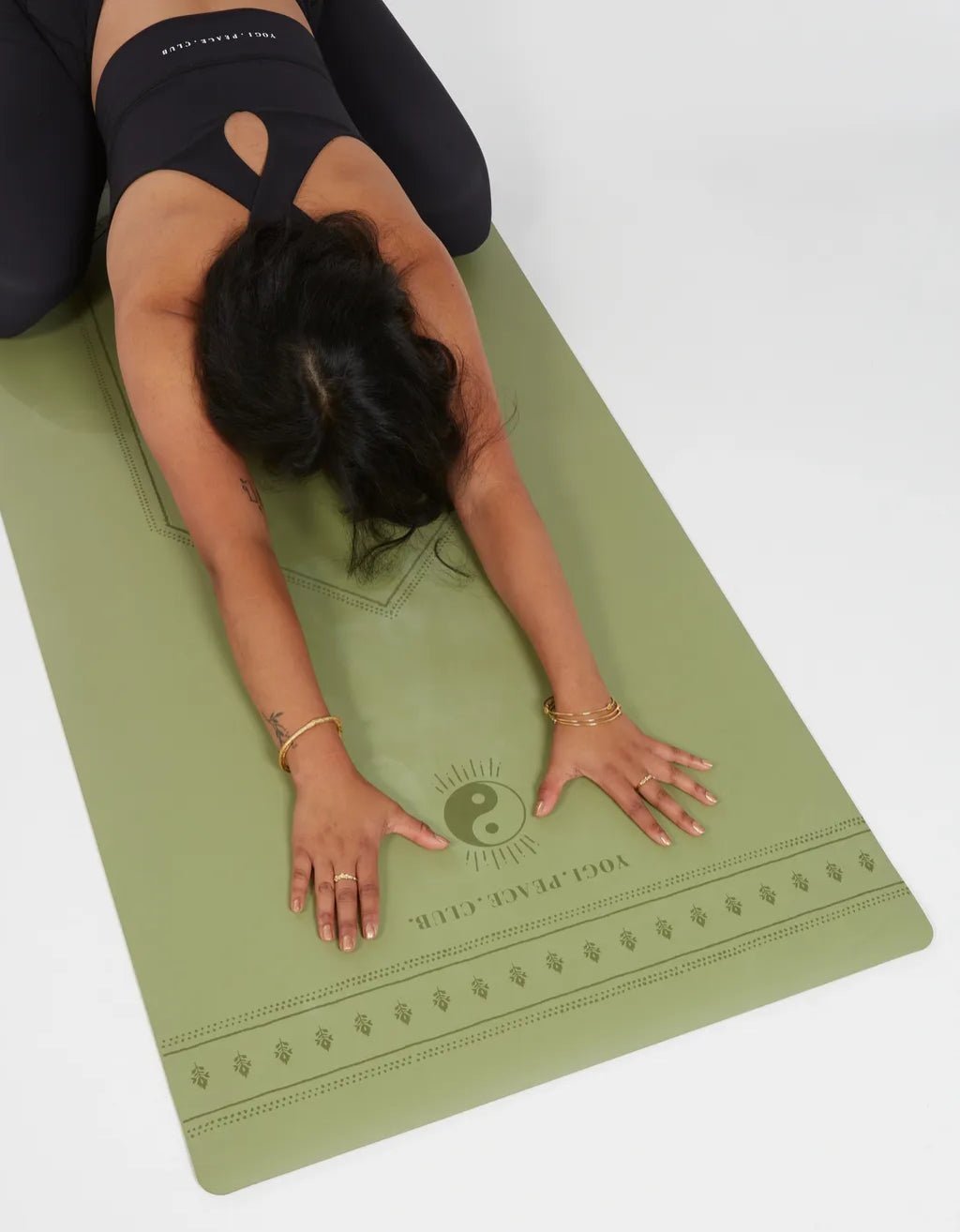 Yoga Pack - Sage Deluxe Yoga Mat + Block + Strap + Incense - Yogi Peace Club - YOGA PACK
