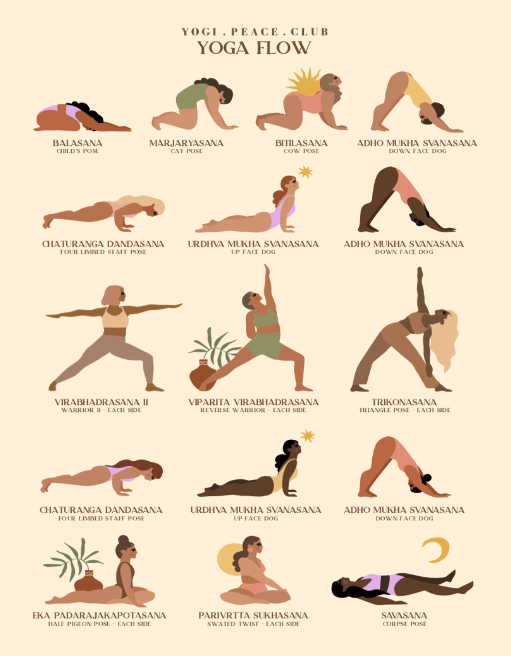 Yoga Props Pack - Salty Peach - Yogi Peace Club - YOGA PACK