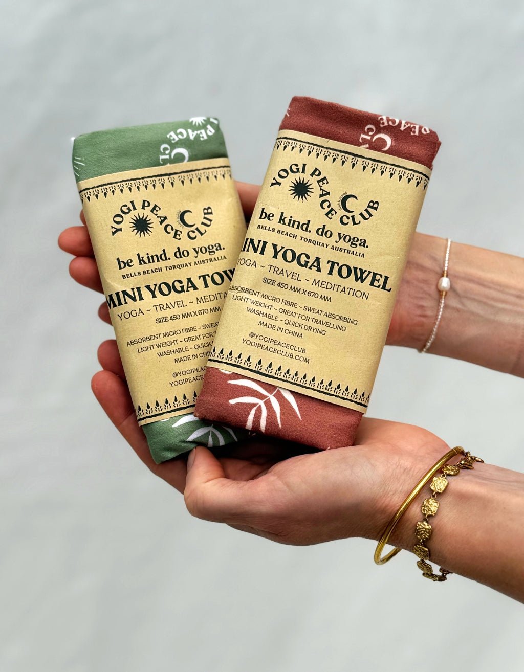 Yoga Towel 2 Pack - Ceremony - Yogi Peace Club - YOGA PACK