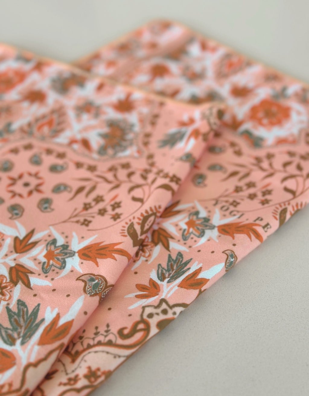 Yoga Towel - Salty Peach - Yogi Peace Club - YOGA ACCESSORIES