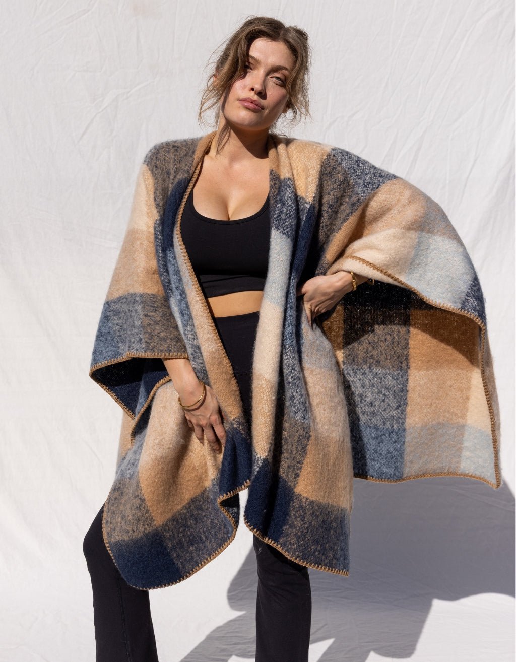 Yoga Wrap - Ocean - Yogi Peace Club - YOGA CLOTHING