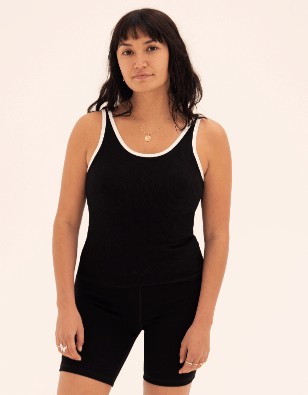 Yoga top shorts cotton