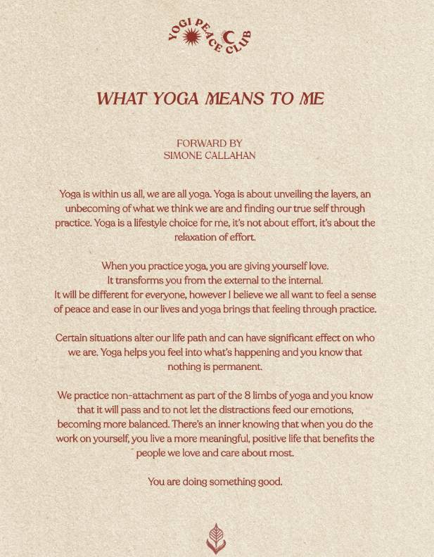 Yoga Guide - Yogi Peace Club -